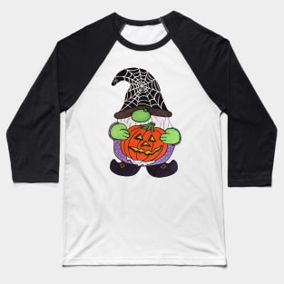 Halloween Gnome Baseball T-Shirt